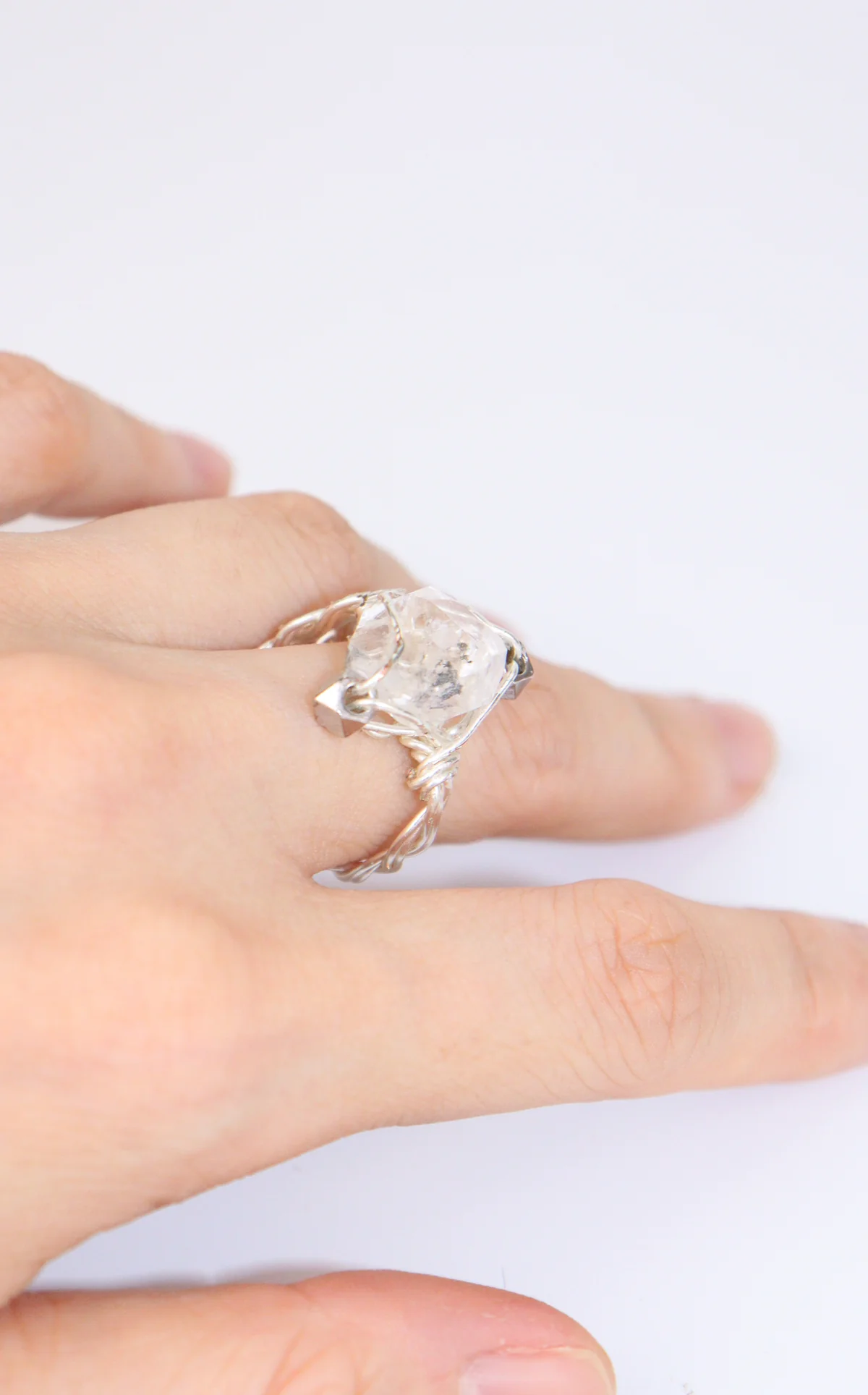 Modern Motion · Handcrafted Protection Ring