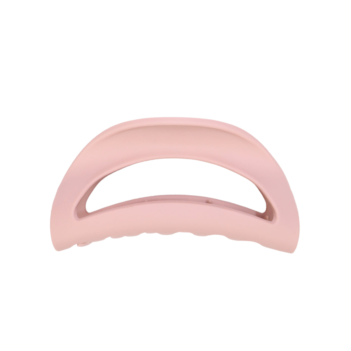 Soft Grip Claw Clip in Rose Pink