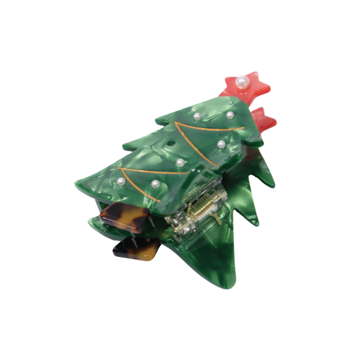 Christmas Tree · Handcrafted Hair Claw Clip