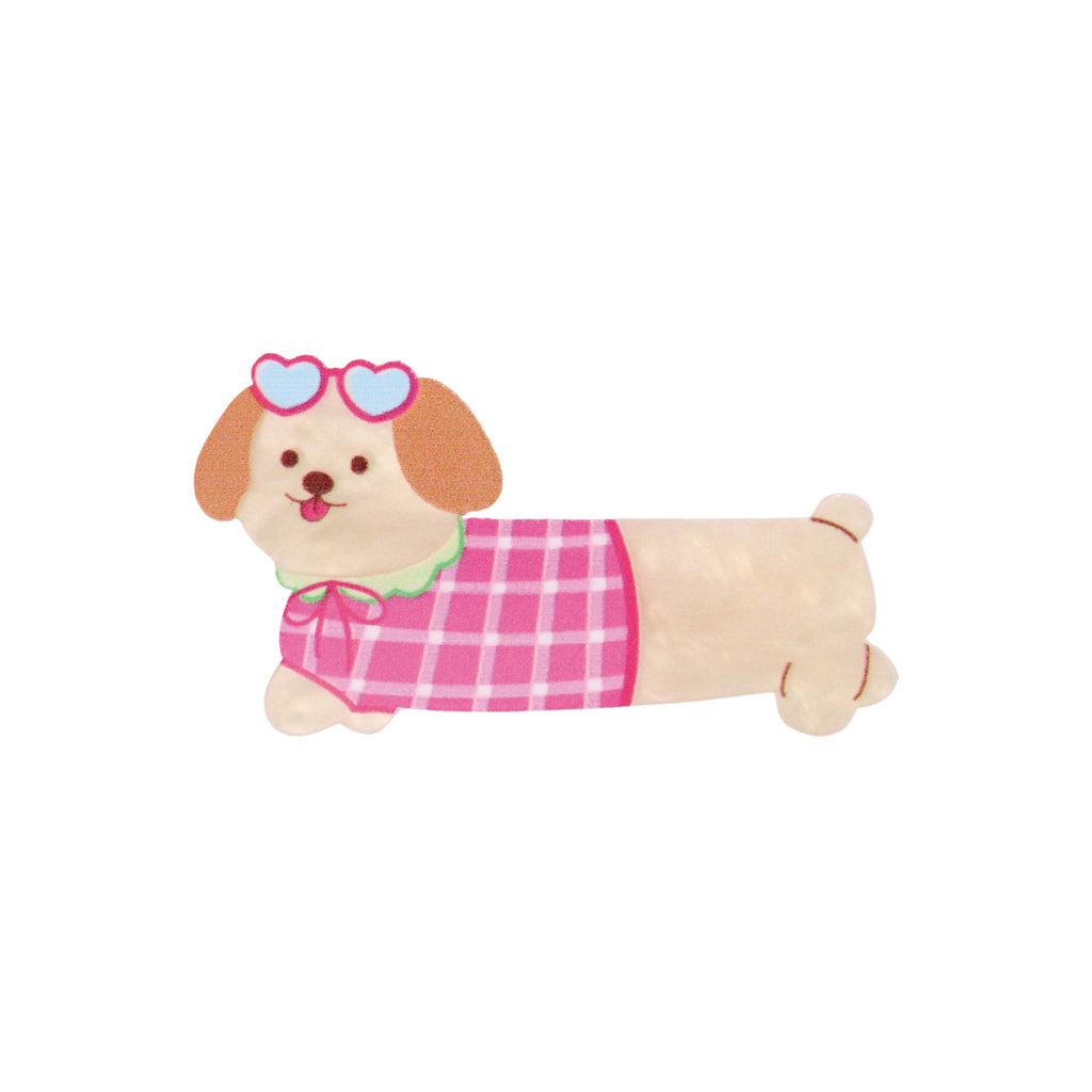 Puppy Garden 4-Piece Hair Clip Set