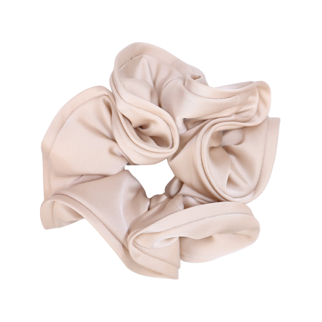 Oversized Scrunchie with Cloud Volume in Cream