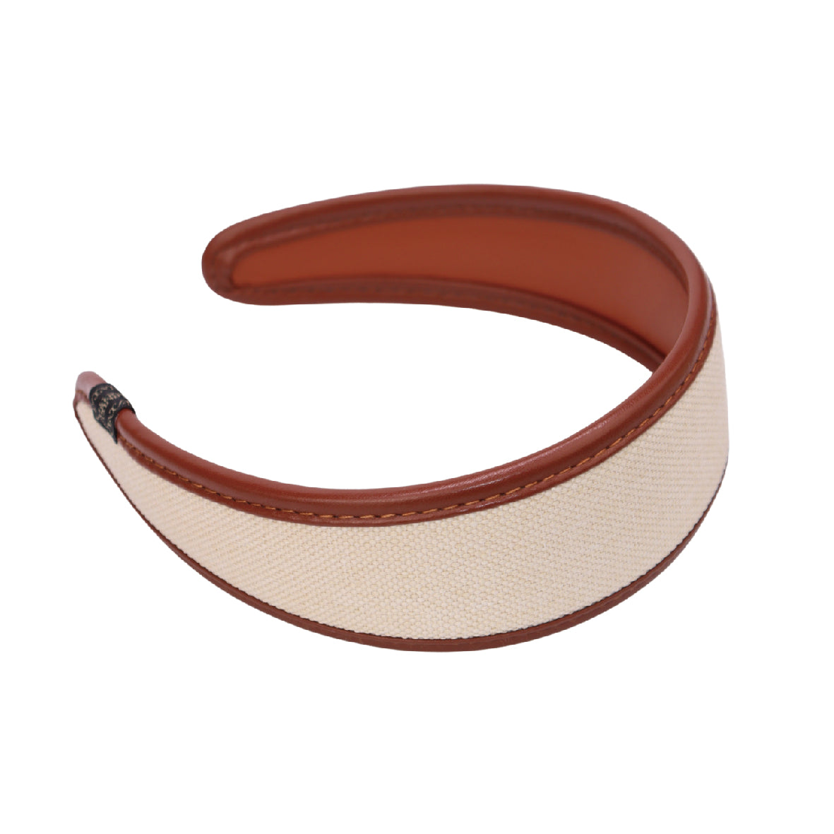 Urban Tone Headband in Brown & White