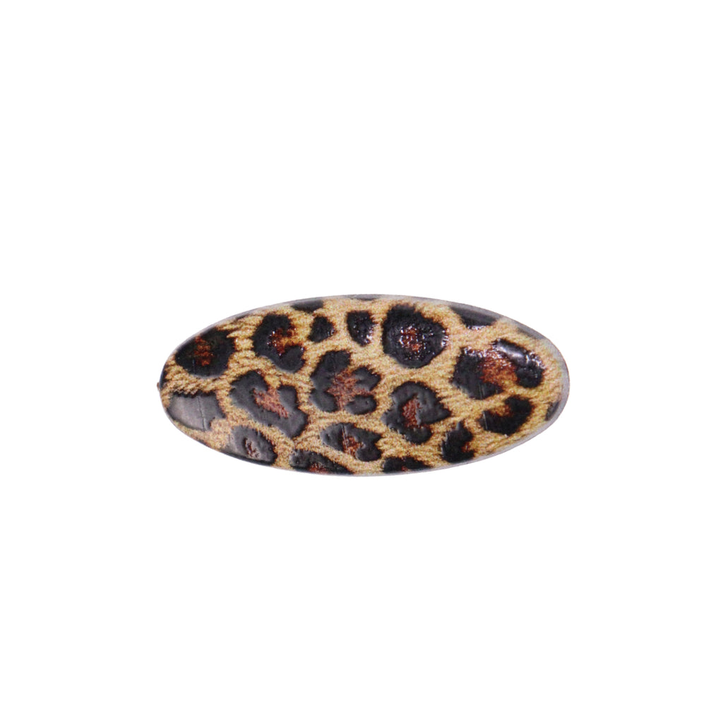 Vintage Hair Pin 3-Piece Set in Leopard